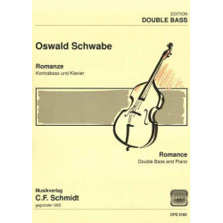 Romanze : für Kontrabass und Klavier -Oswald Schwabe