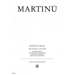 Sonate d-Moll : -Bohuslav Martinu