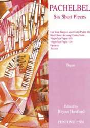 6 short Pieces : for organ -Johann Pachelbel