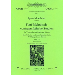 5 melodisch-contrapunktische Studien -Ignaz Moscheles