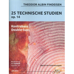 25 technische Studien op.14 : -Theodor Albin Findeisen