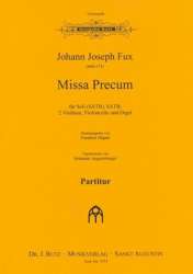 Missa Precum : für Soli, gem Chor, -Johann Joseph Fux