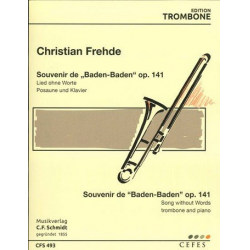 Souvenir de Baden Baden op.141 : für -Christian Frehde