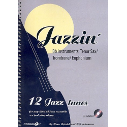 Jazzin' (+CD) : for jazz ensemble -Hans Hjortek