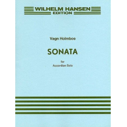 Sonata op.143a : for accordion solo -Vagn Holmboe