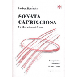 Sonata capricciosa : für Mandoline -Herbert Baumann