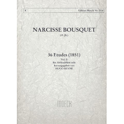 36 Etüden Band 2 (Nr.13-24) : -Narcisse Bousquet