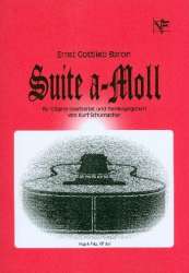 Suite a-Moll : für Gitarre -Ernst Gottlieb Baron