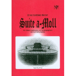 Suite a-Moll : für Gitarre -Ernst Gottlieb Baron