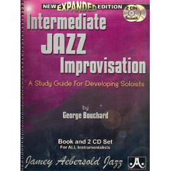 Intermediate Jazz Improvisation (+2 CD's +CD-ROM) -George Bouchard