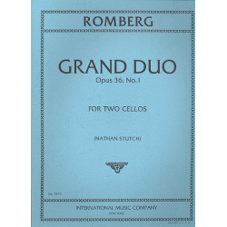 Grand Duo op.36,1 : for 2 cellos -Bernhard Romberg