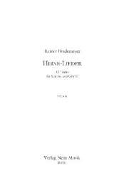 Heine-Lieder : 15 Lieder -Reiner Bredemeyer