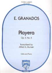 Playera op.5,5 : for cello -Enrique Granados