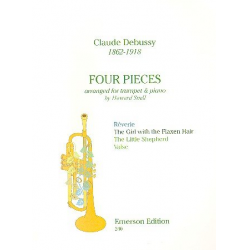 4 Pieces : for trumpet and piano - Claude Achille Debussy