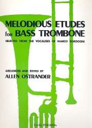 Melodious Etudes for Bass Trombone -Marco Bordogni / Arr.Allen Ostrander