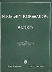 Sadko : für Klavier zu 4 Händen -Nicolaj / Nicolai / Nikolay Rimskij-Korsakov