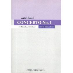Concerto no.1 for marimba and orchestra : -Anders Koppel