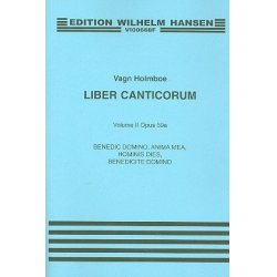 Liber Canticorum op.59a vol.2  : -Vagn Holmboe