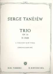 Trio D-Dur op.21 : für -Sergej Tanejew