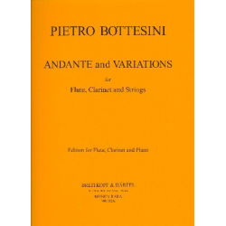 Andante and Variations : for flute -Pietro Bottesini