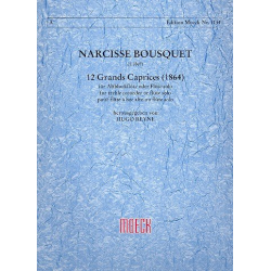 12 grands Caprices : für -Narcisse Bousquet