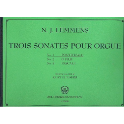 Pontifical : pour orgue -Nicolas Jacques Lemmens
