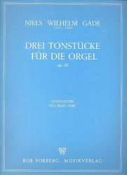 3 Tonstücke op.22 : für Orgel -Niels W. Gade