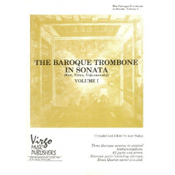 The Baroque Trombone in Sonata vol.1 -Diverse / Arr.Ken Shifrin