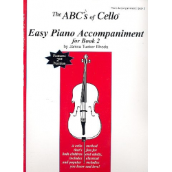 The ABC's of cello vol.2 : -Janice Tucker Rhoda