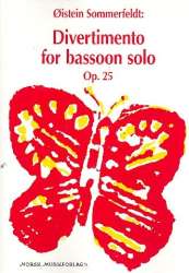 Divertimento op.25 for bassoon solo -Öistein Sommerfeldt