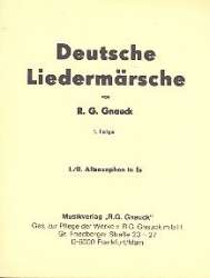 Deutsche Liedermärsche Band 1 : -R. G. Gnauck