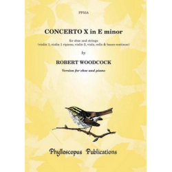 Concerto in e Minor no.10 for oboe and -Robert Woodcock