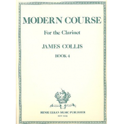 Modern Course vol.4 : for clarinet -James Collis