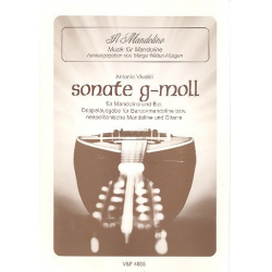 Sonate g-Moll : für Mandoline und Bc -Antonio Vivaldi