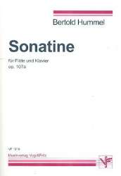 Sonatine op.107a : für Flöte -Bertold Hummel