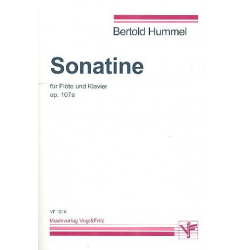 Sonatine op.107a : für Flöte -Bertold Hummel