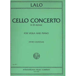 Concerto d minor for cello and -Edouard Lalo