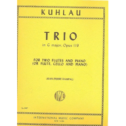 Trio g Major op.119 : for 2 flutes -Friedrich Daniel Rudolph Kuhlau