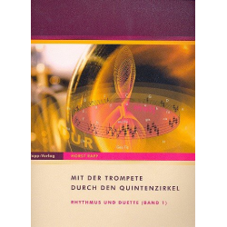 Mit der Trompete durch den Quintenzirkel - Rhythmus und Duette Bd. 1 -Horst Rapp