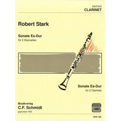 Sonate Es-Dur op.49 : für 2 Klarinetten -Robert Stark