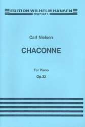 Chaconne op.32 : for piano -Carl Nielsen