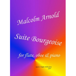 Suite Bourgeoise for flute, oboe and piano parts -Malcolm Arnold