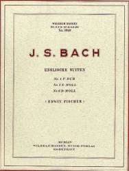 ENGLISCHE SUITEN : FUER KLAVIER : -Johann Sebastian Bach