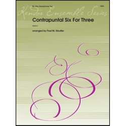 Contrapuntal Six For Three -Diverse / Arr.Paul M. Stouffer