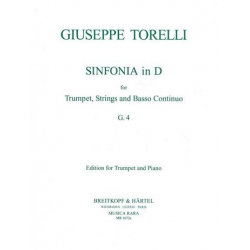 Sinfonia D-Dur G4 für Trompete, Streicher -Giuseppe Torelli