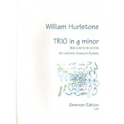 Trio g minor : for clarinet, - William Martin Yeates Hurlstone