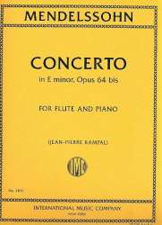 Concerto e minor op.64bis -Felix Mendelssohn-Bartholdy / Arr.Jean-Pierre Rampal