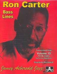 Ron Carter Bass Lines - transcribed from -Ron Carter