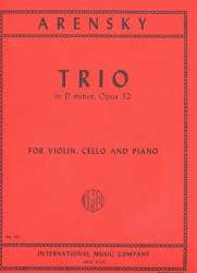 Piano Trio d minor op.32 -Anton Stepanowitsch Arensky