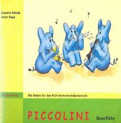 Piccolini Band 1 für Querflöte -Claudia Schade